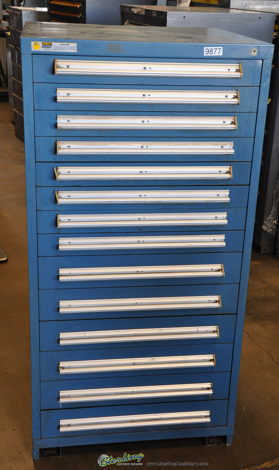 For Sale Used Vidmar 8 Drawers 25" x 25" x 2", 6 Drawers 25