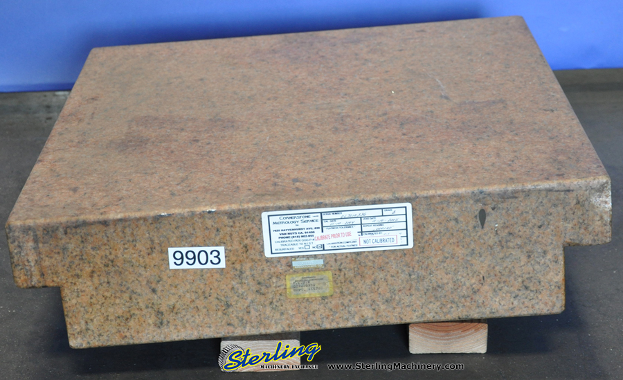 Used Starrett Surface Plate Surface Plates Sterling Machinery