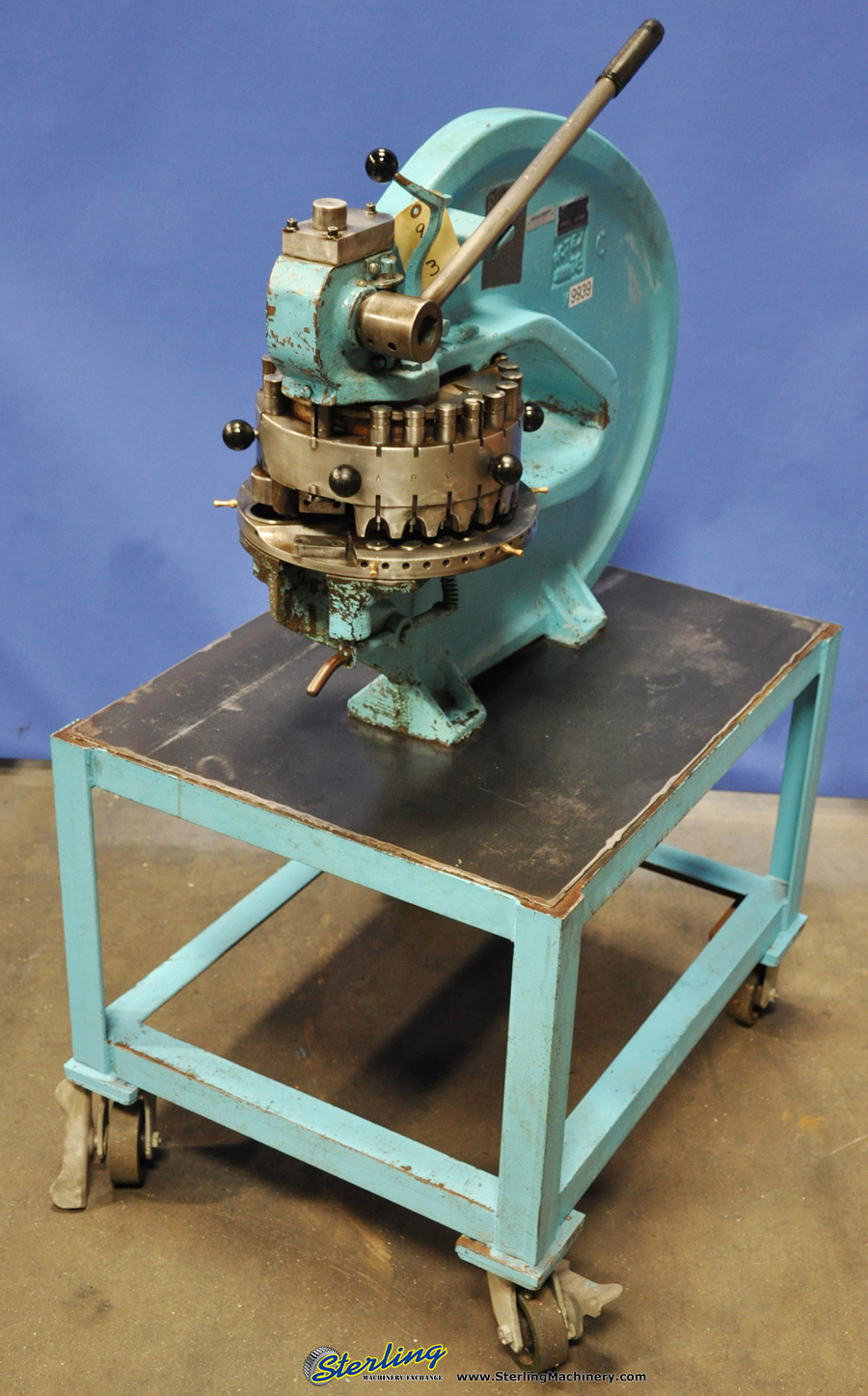 Used Rotex Hand Turret Punch Turret Punches Sterling Machinery