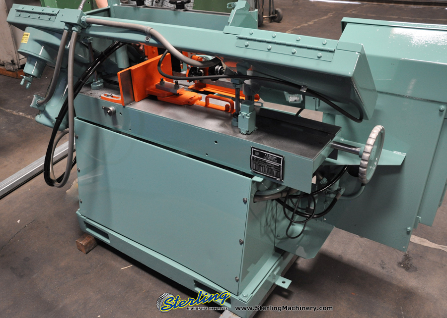 Used W F Wells Twin Post Horizontal Bandsaw Sterling Machinery