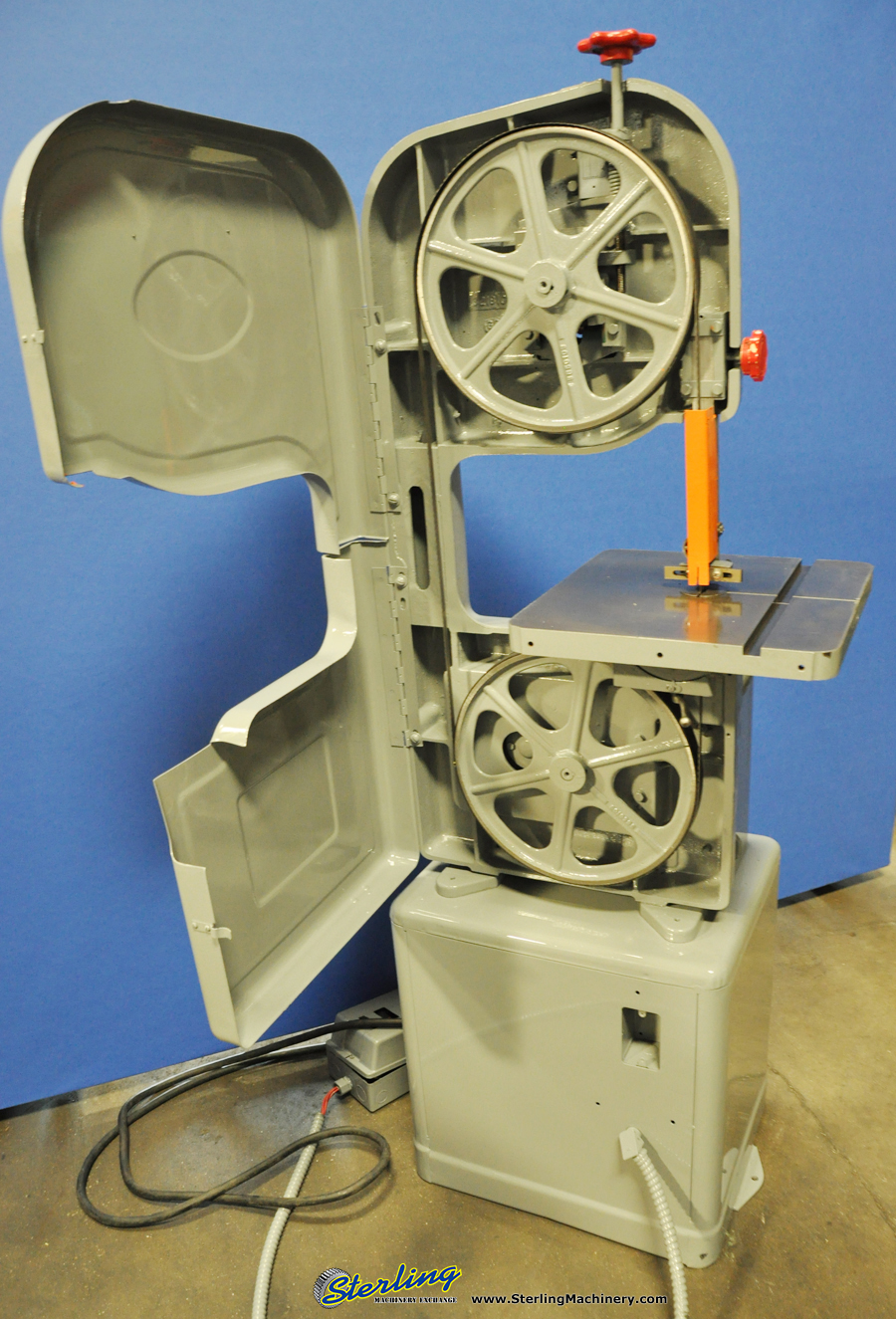 For Sale: 14" Used Powermatic Vertical Bandsaw, Mdl. 143, High/Low
