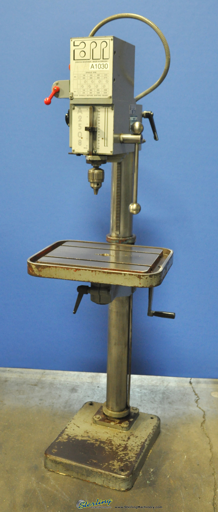 Used Arboga Floor Geared Drill Press Drills Sterling Machinery