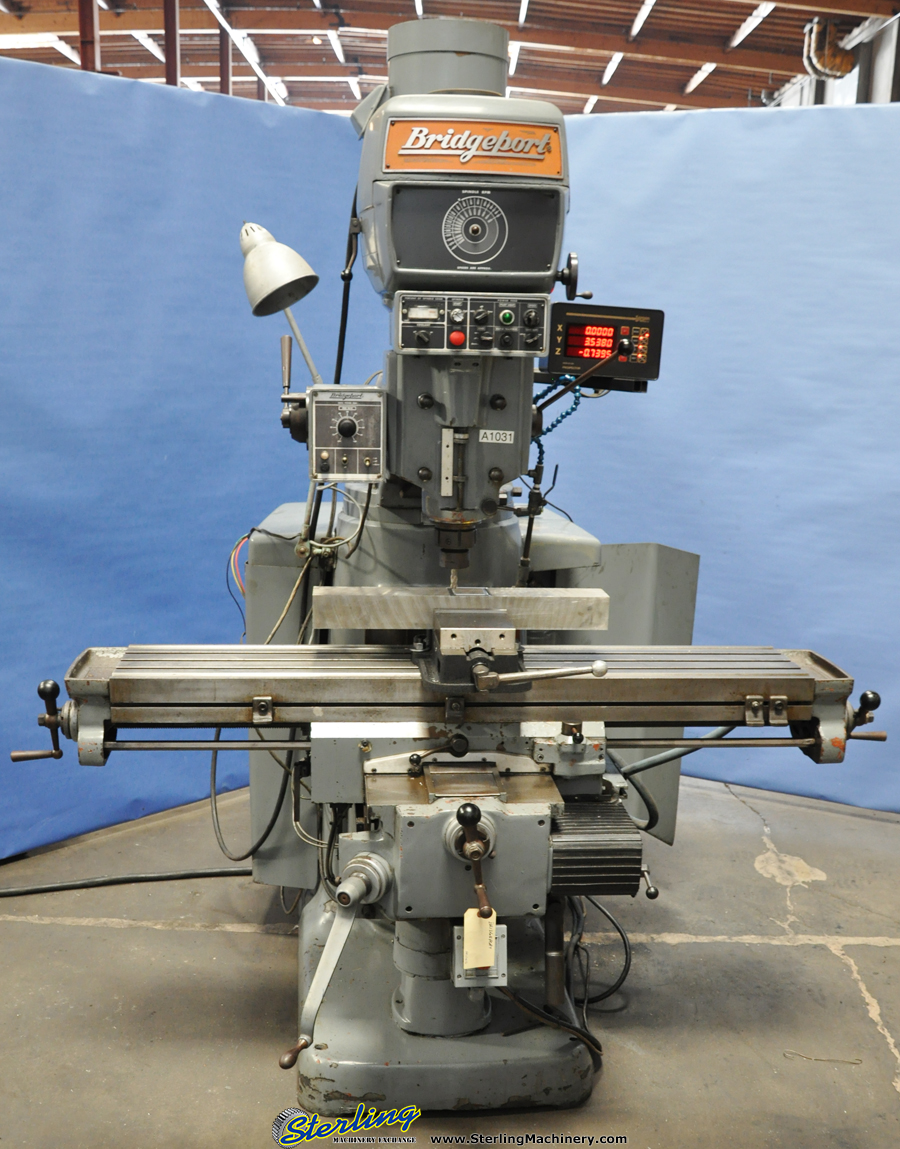 Used Bridgeport Series ll Vertical Mill Vertical (Bridgeport Type
