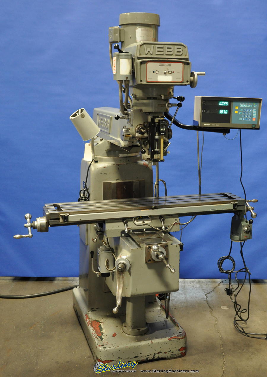 Used b Vertical Mill Milling Machines Sterling Machinery