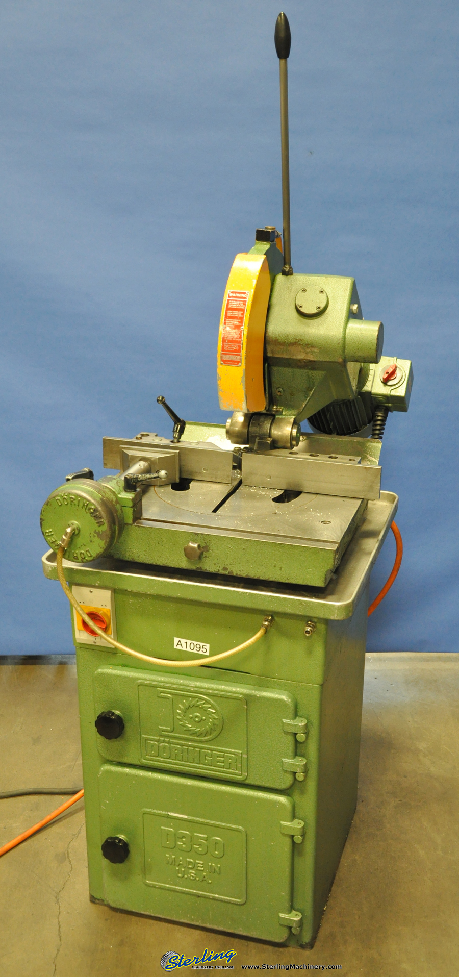 Used Doringer Cold Saw Cold & Carbide (Chop Saw) Saws Sterling