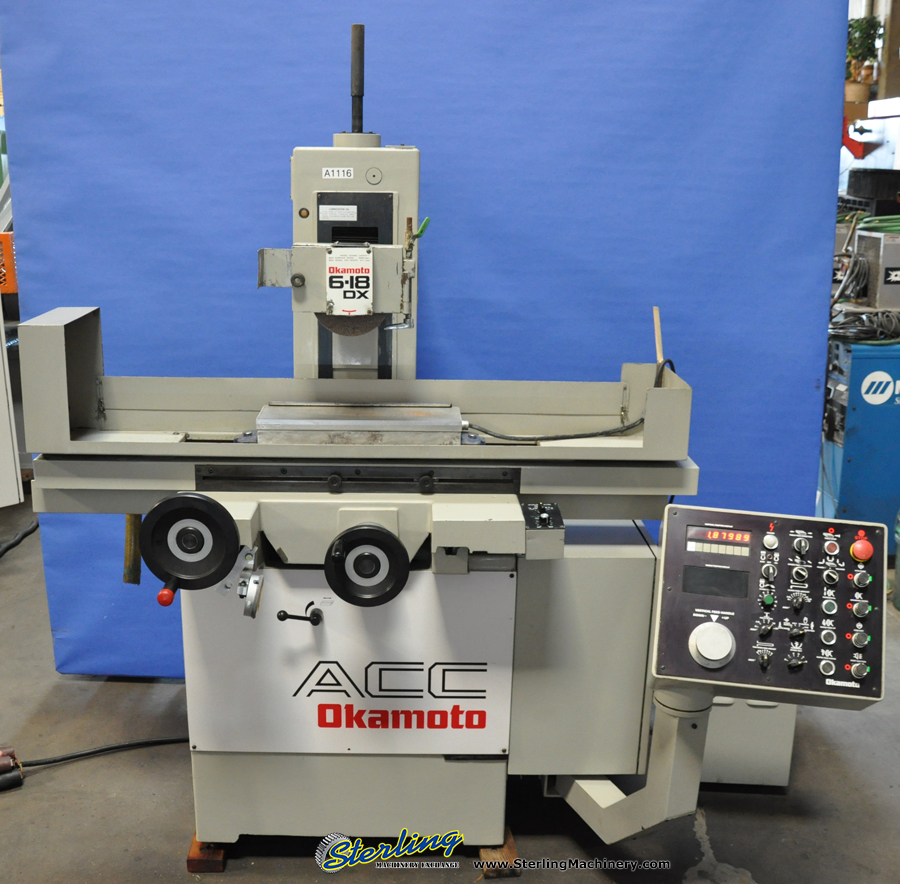 Used Okamoto Automatic Surface Grinder Grinders Sterling Machinery