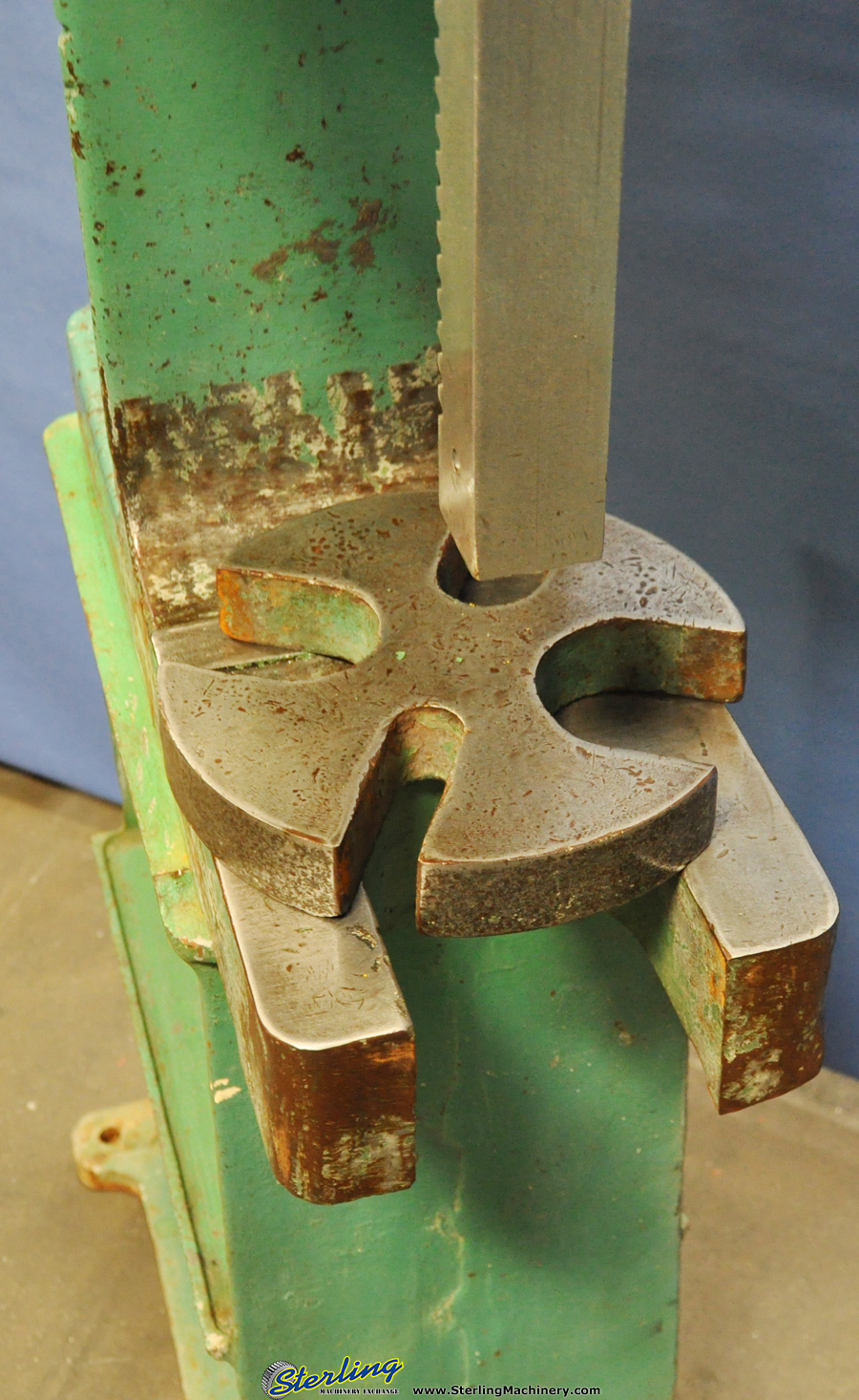 For Sale 6 Ton Used Famco Ratchet Arbor Press, Mdl. 4R, Table Plate, Stand A1179 Sterling