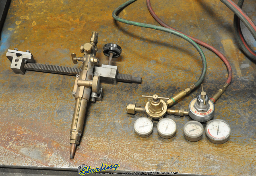 For Sale 72" x 42" Used Victor Torch Cutting Machine, Mdl. VCM 200