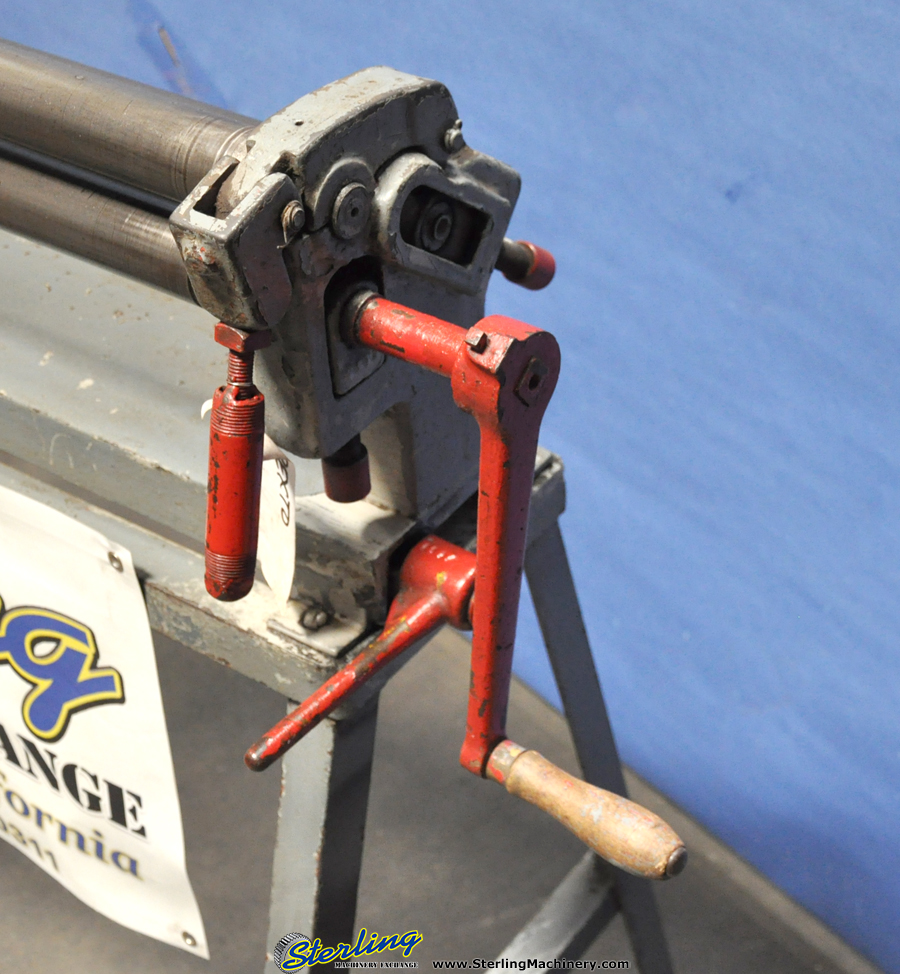 Used Pexto Hand Slip Roll Plate Bending (Slip Roll, Pyramid, Initial