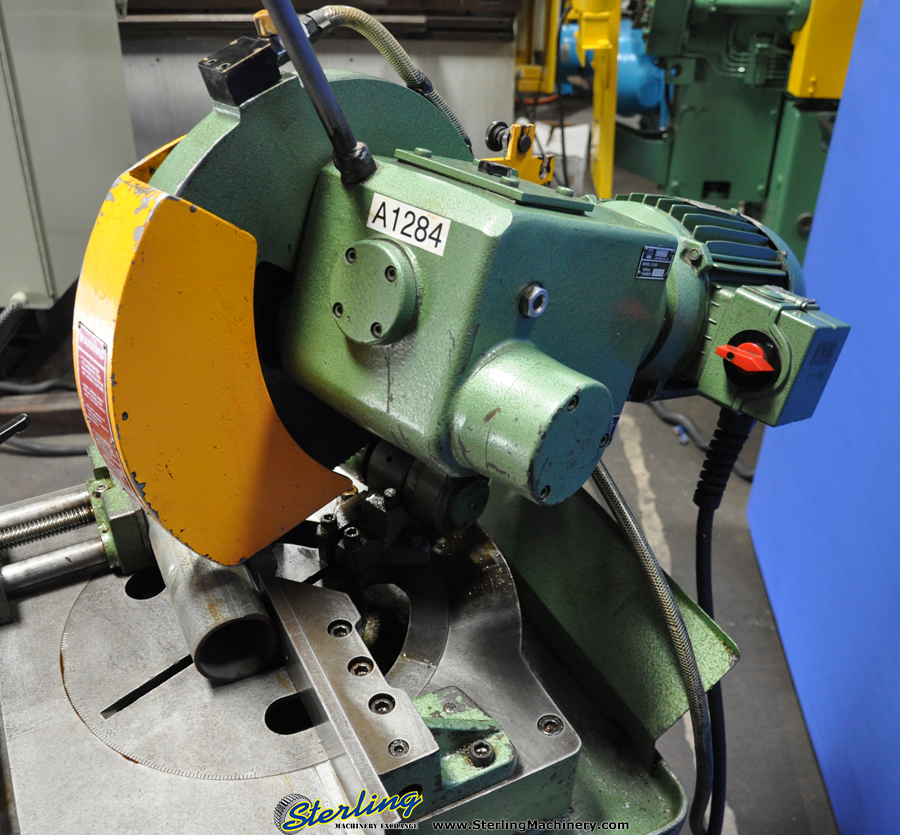 For Sale: 14" Used Doringer Cold Saw, Mdl. D-350, Quick Acting Manual