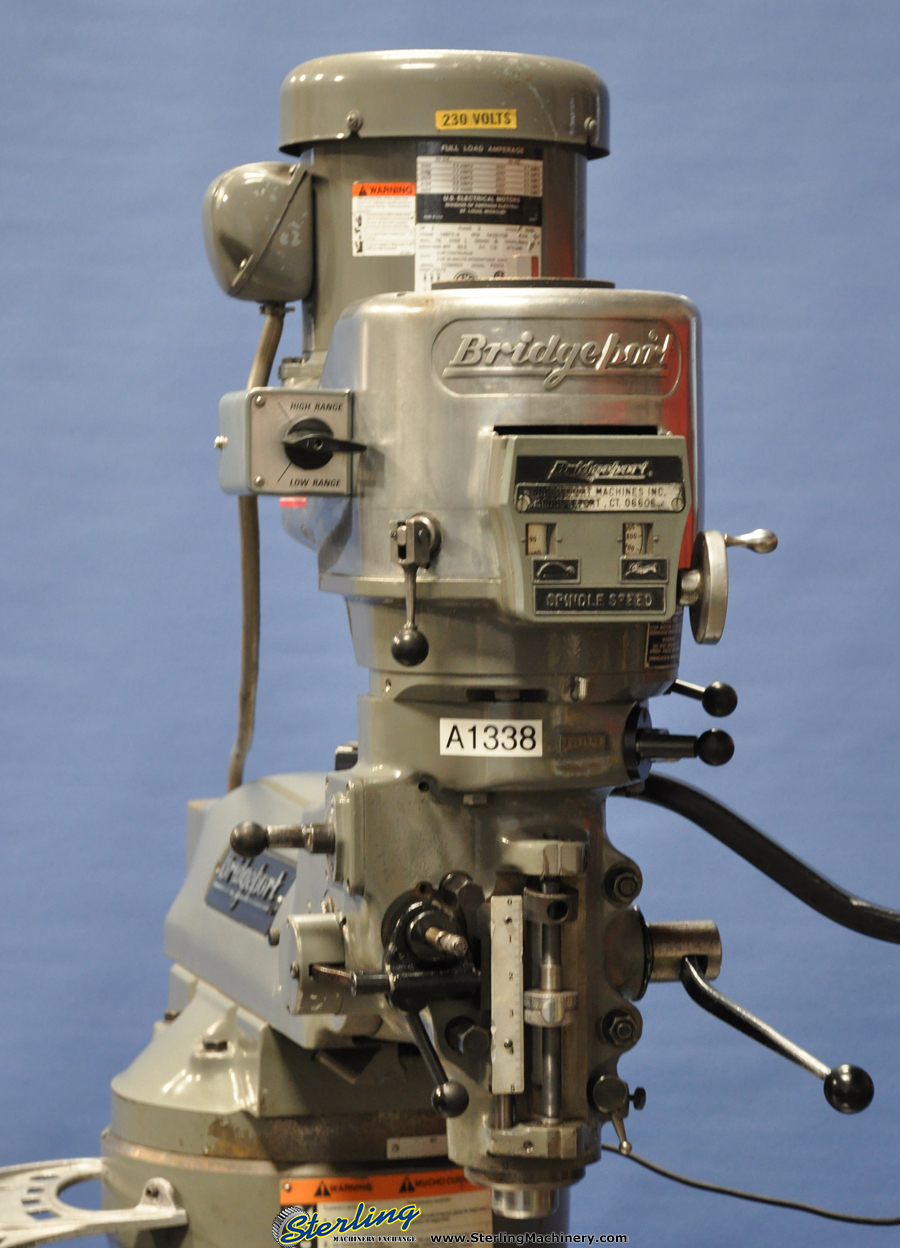 Used Bridgeport Vertical Mill Vertical (Bridgeport Type) Milling