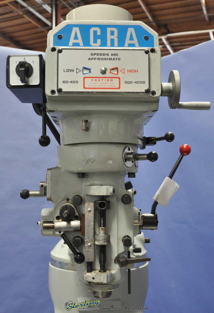 Brand New Acra Vertical Mill Milling Machines Sterling Machinery