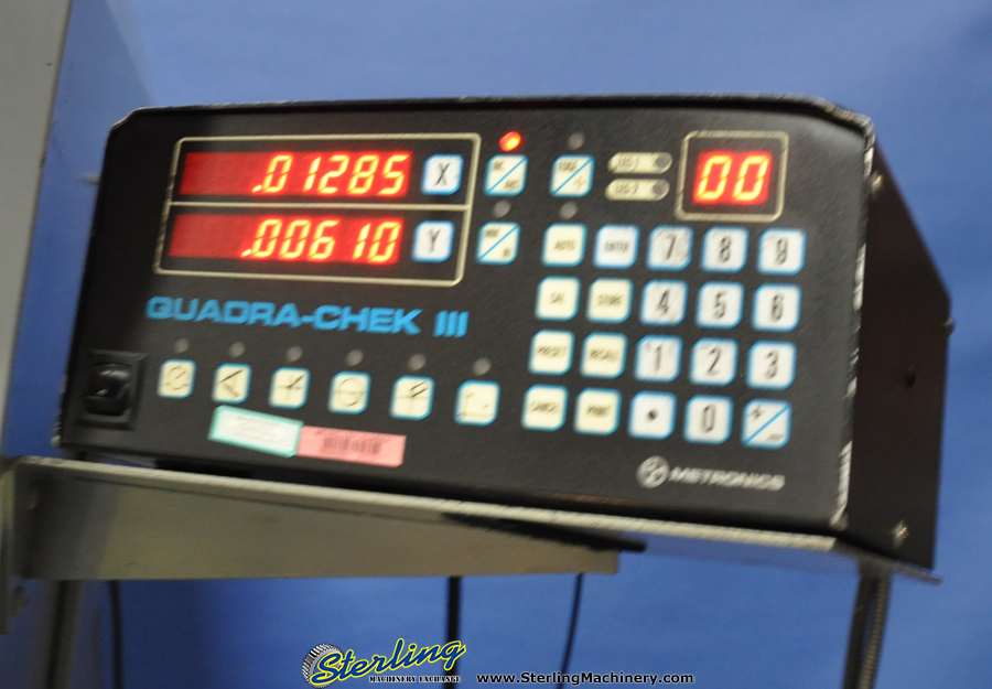 For Sale 14" Used J & L Optical Comparator, Mdl. Basic 14, Quadra Check 3 Digital Calculator