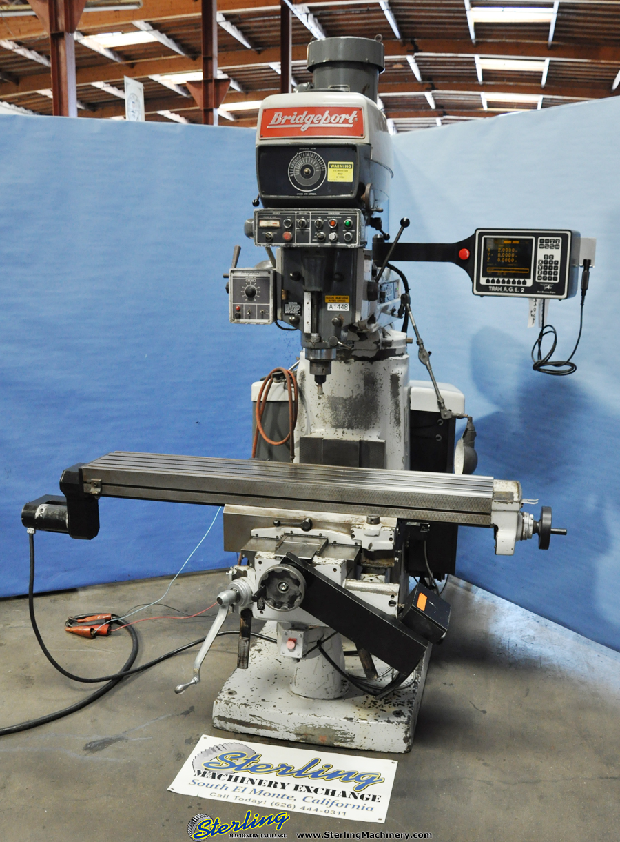 Used Bridgeport CNC Vertical Mill Vertical CNC Milling Machines