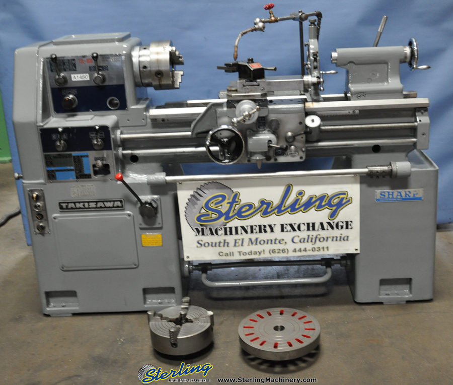 Used Takisawa Engine Lathe - Engine - Lathes Sterling Machinery