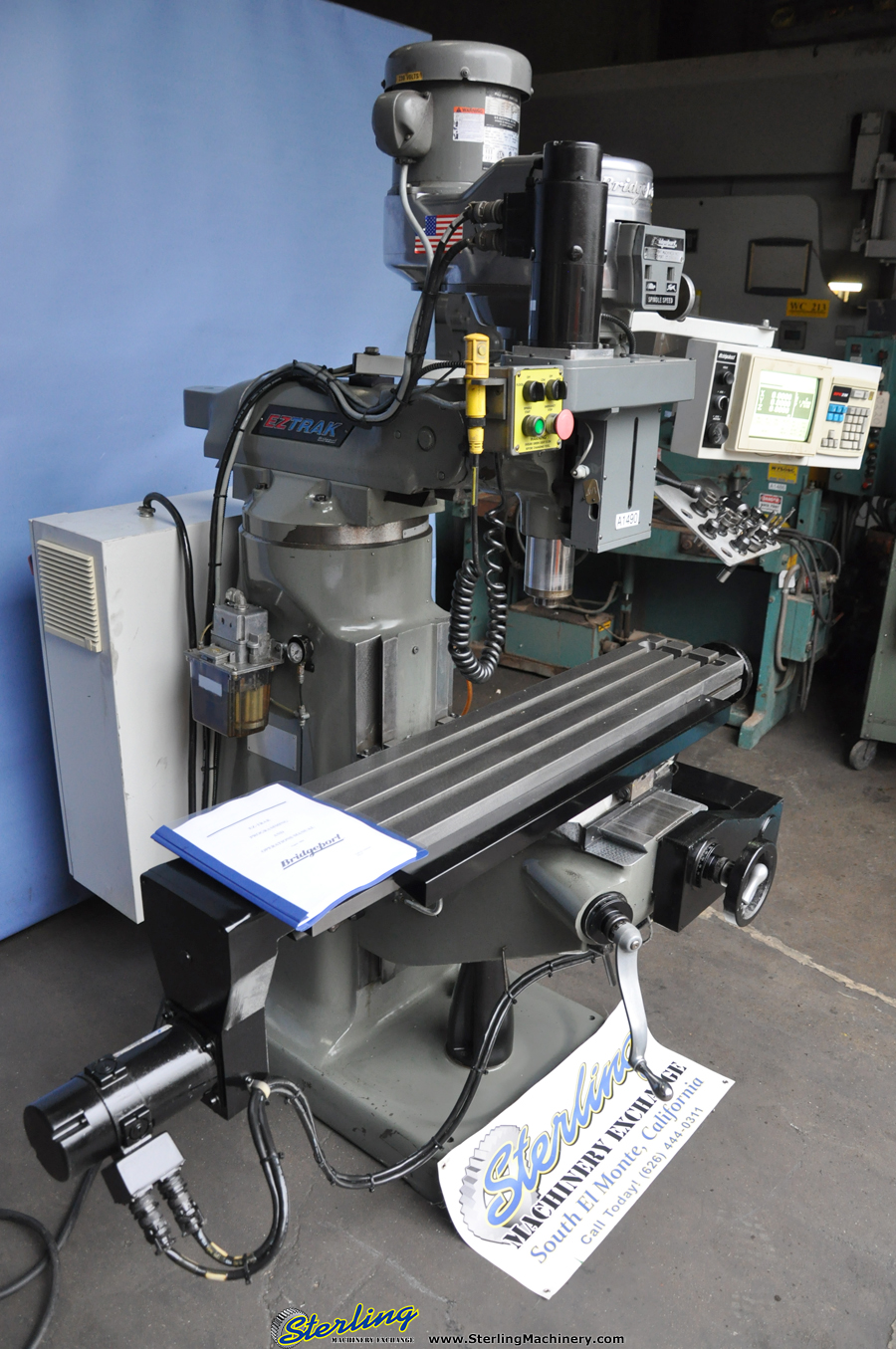 Used Bridgeport Series 1 EZ Trak CNC Mill Vertical CNC Milling