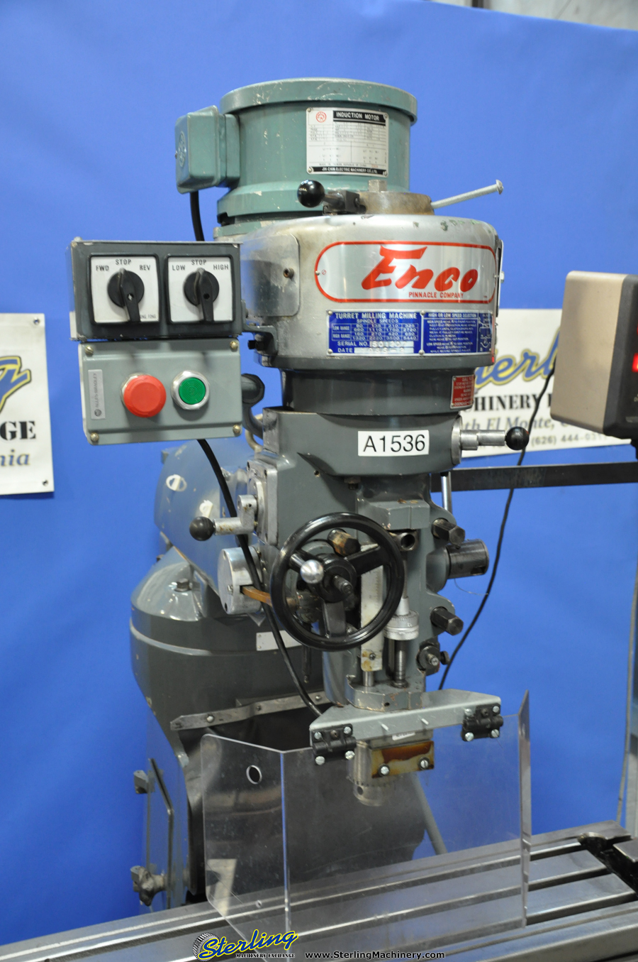 Used Enco Vertical Mill Milling Machines Sterling Machinery
