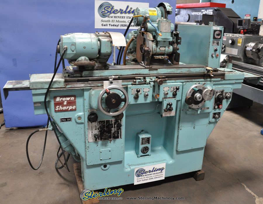 used brown & sharpe universal grinder sterling machinery