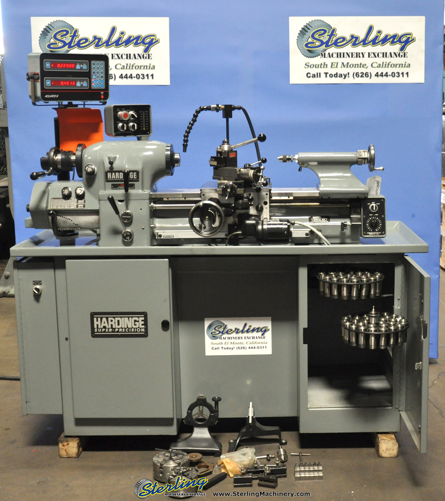 Used Hardinge Tool Room Lathe Precision Lathes Sterling Machinery