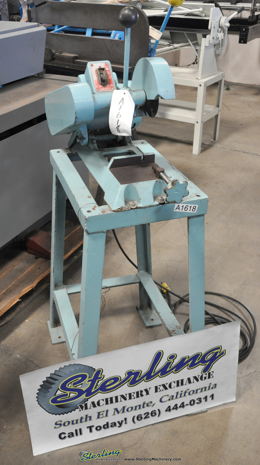 Used Abrasive Chop Saw Abrasive & Friction Saws Sterling Machinery