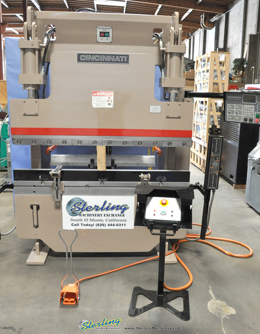 Used Cincinnati CNC Hydraulic Press Brake CNC Brake Press Sterling