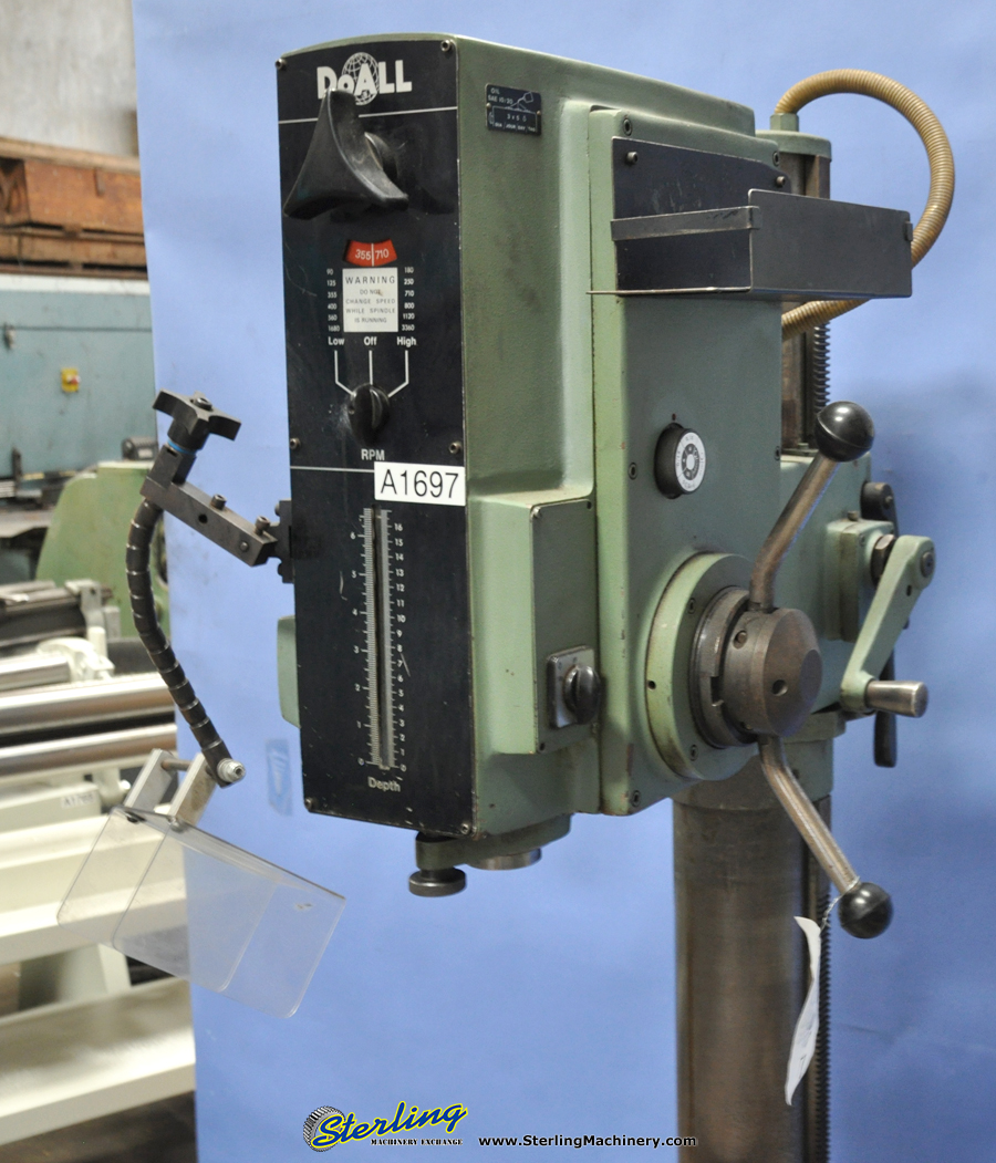Used DoAll Geared Floor Drill Press Sterling Machinery
