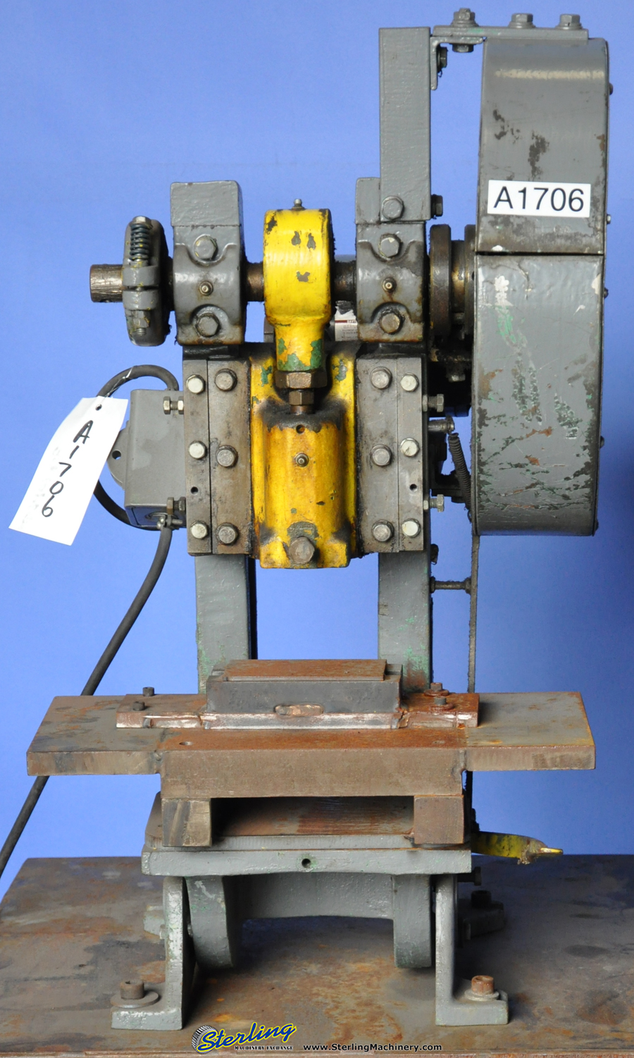 Used Benchmaster OBI Punch Press.