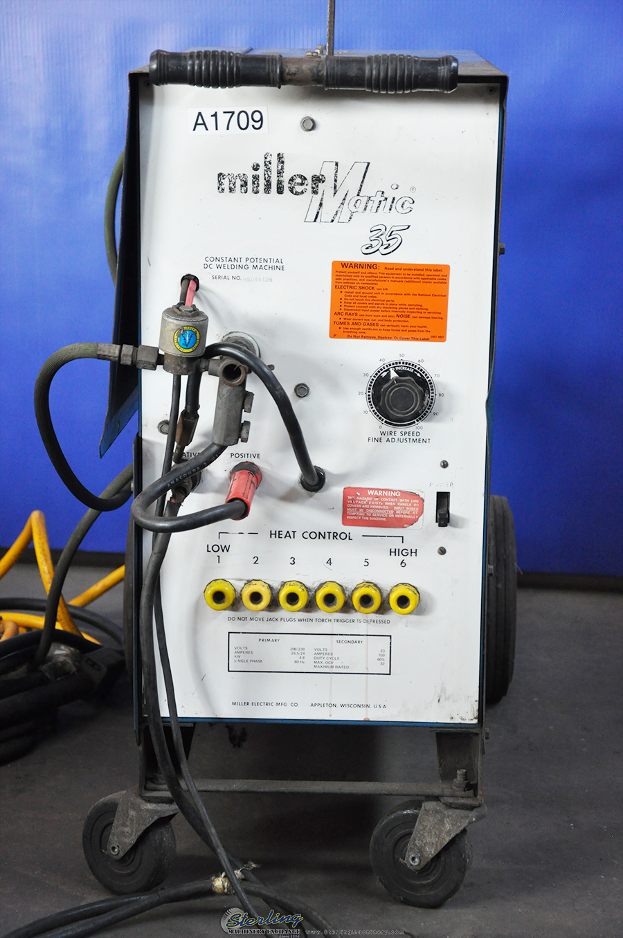 Used Miller Mig Welder Sterling Machinery