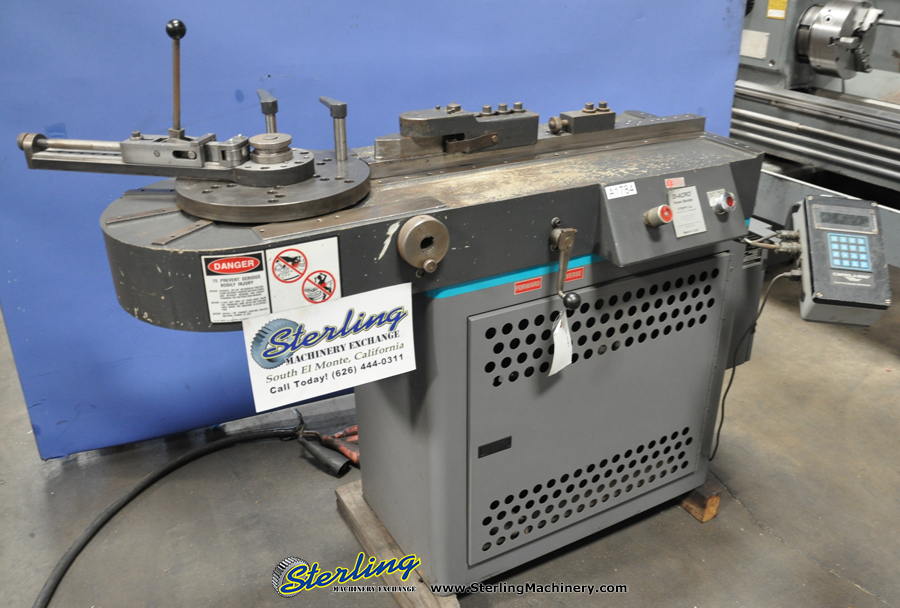 Used DiAcro Programmable Hydraulic Power Tube Bender Benders, Pipe
