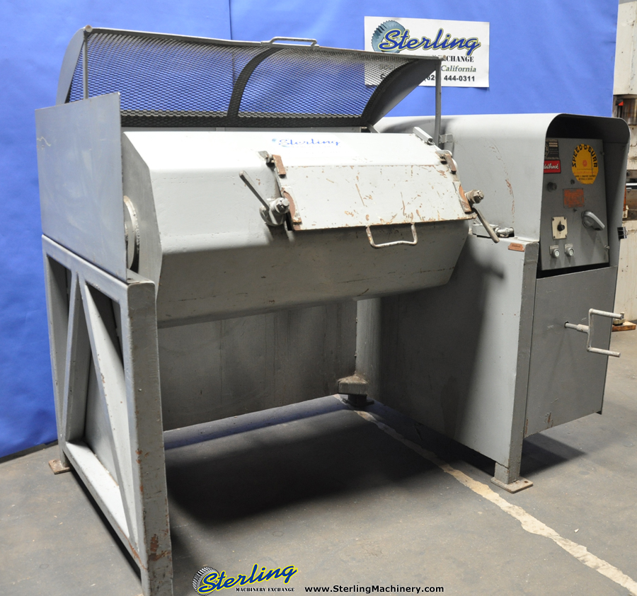 For Sale Used SpeedDBurr Tumbler, Mdl. 24x482, Variable Speed, 28