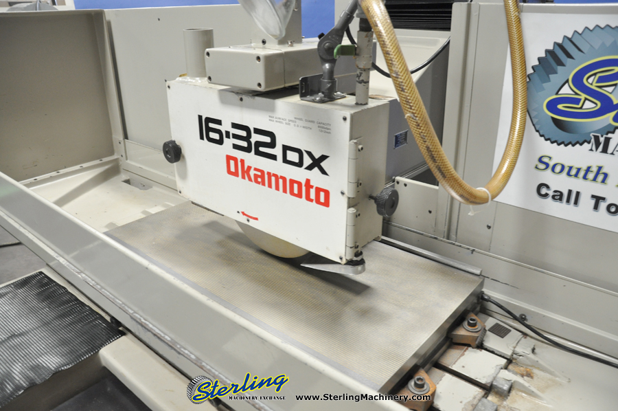 For Sale 16" x 32" Used Okamoto Automatic Surface Grinder, Mdl. ACC