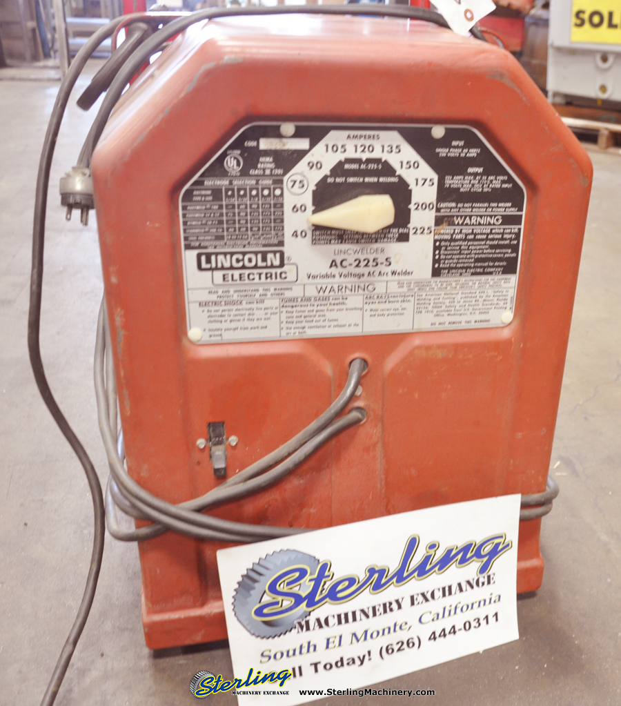 Used Lincoln Arc Welder Sterling Machinery