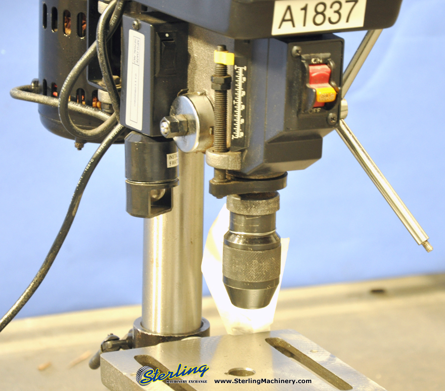 For Sale 8" Used Central Machinery Drill Press, Mdl. 44505, Keyless