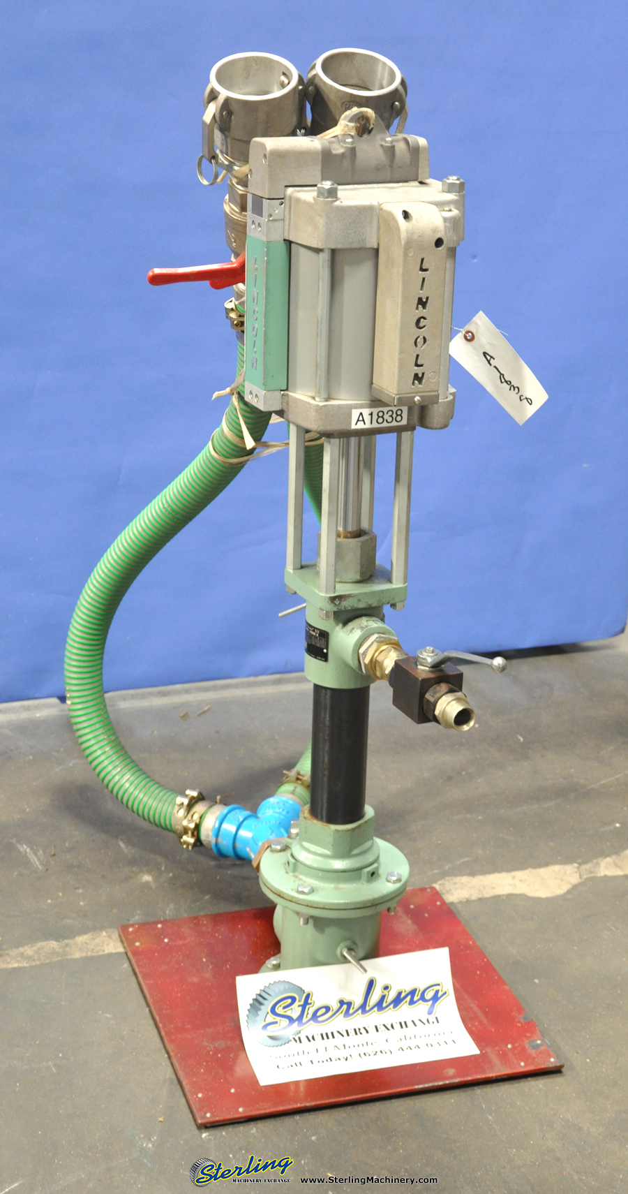 Lincoln Series B Piledriver III Drum Pump Unit Miscellaneous Machines Sterling Machinery