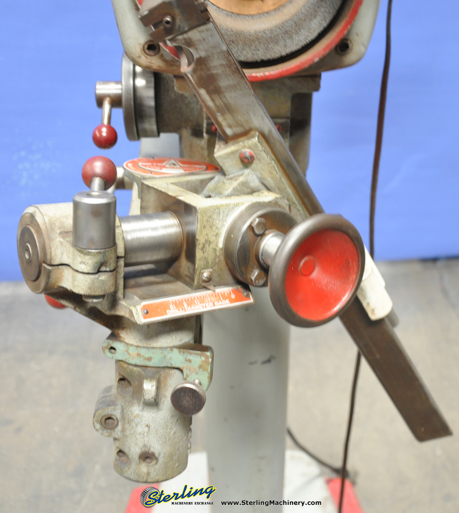 For Sale 1/8" 2 1/2" Used Sterling Twist Drill Grinder, Mdl