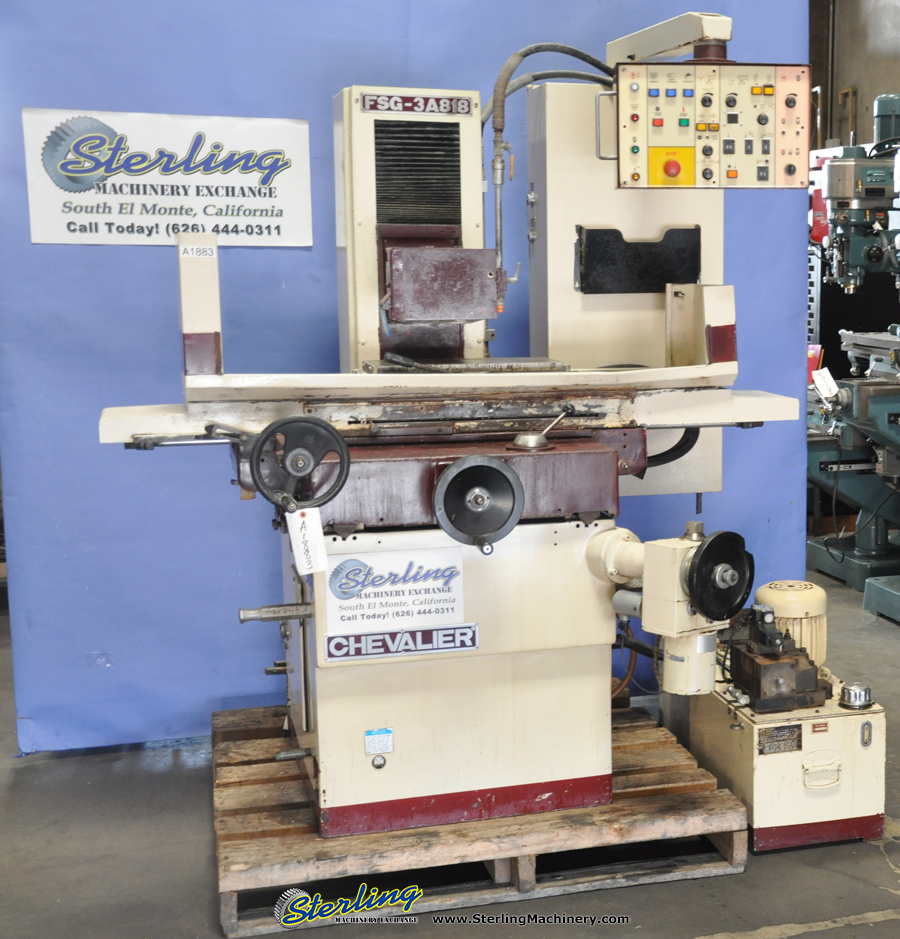 Used Chevalier Automatic 3 Axis Hydraulic Surface Grinder Surface, Reciprocating (Horizontal