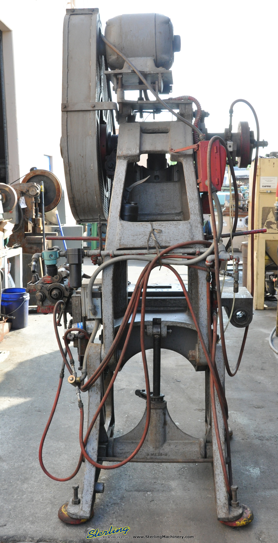 Used Bliss Air Trip Mechanical OBI Punch Press O.B.I. Flywheel Type