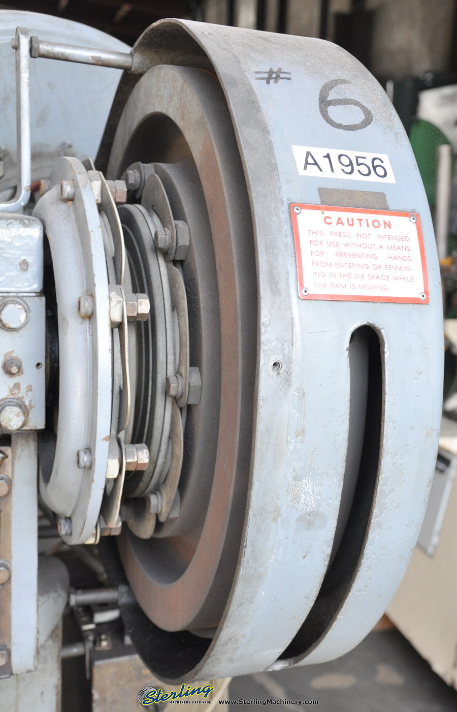 flow ton air 4 Variable Clutch Press Punch With Air Used Perkins Speed flow ton air 4 Variable Clutch Press Punch With Air Used Perkins Speed