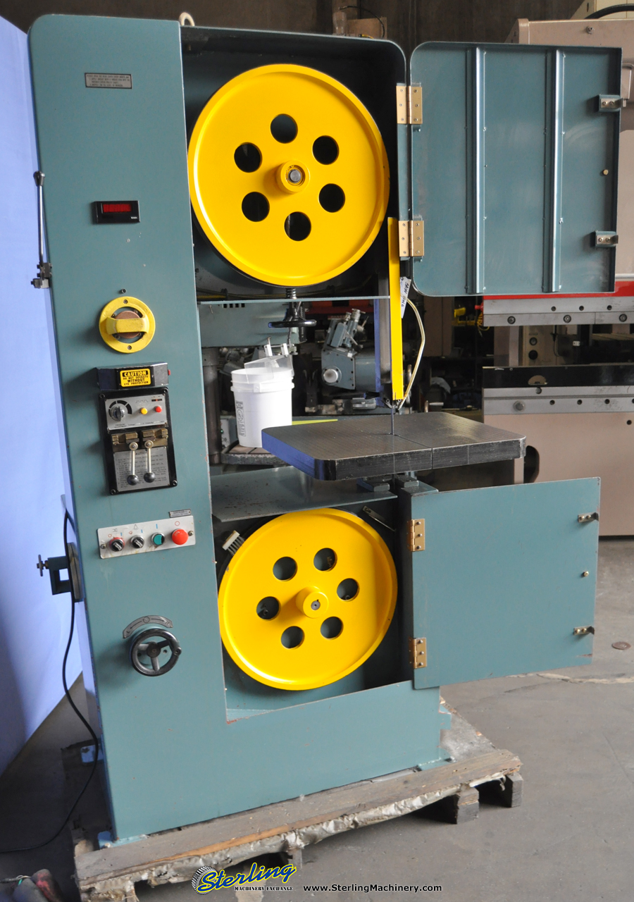 Used Saw King Vertical Bandsaw Sterling Machinery