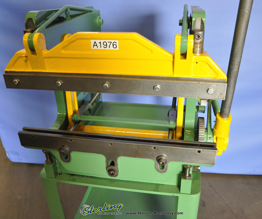 For Sale 16 Ga. x 2' Used DiAcro Hand Press Brake, Mdl. 1624, Rear