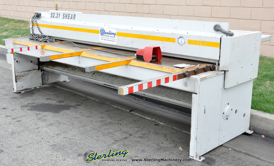 Used-Ras-Used Ras Smartcut Swing Beam Power Shear-52.31-A2002-02