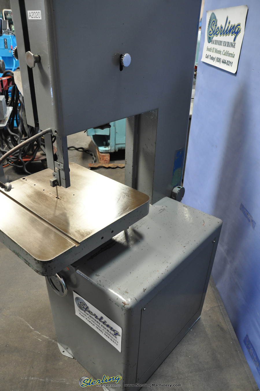 For Sale: 20" Powermatic Vertical Bandsaw, Mdl. 87, High/Low