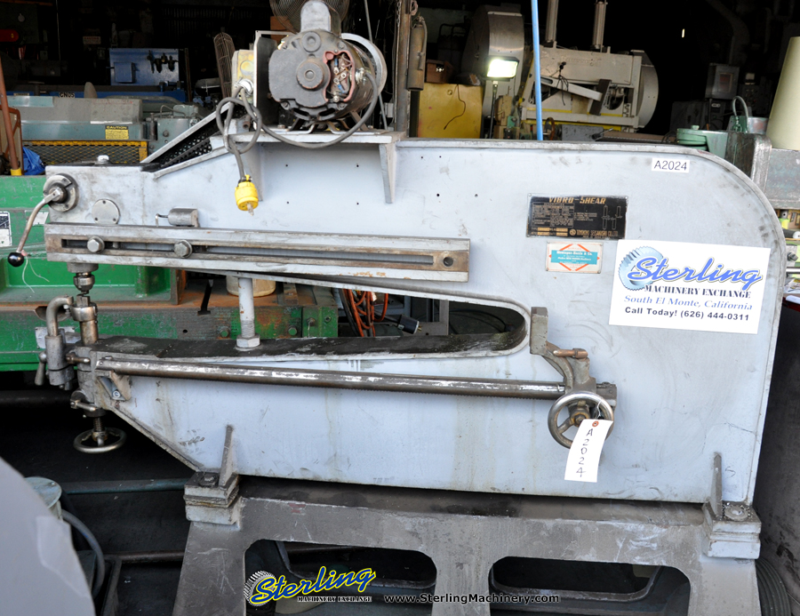 For Sale 40" Used Pullmax VibroShear Nibbling and Shearing Machine, Mdl. MT4, Single Phase