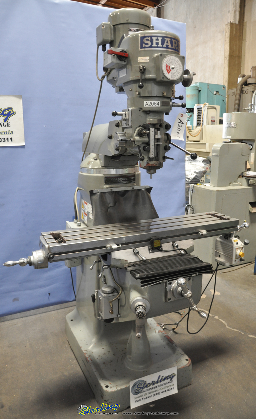 Used Sharp Vertical Milling Machine Vertical (Bridgeport Type