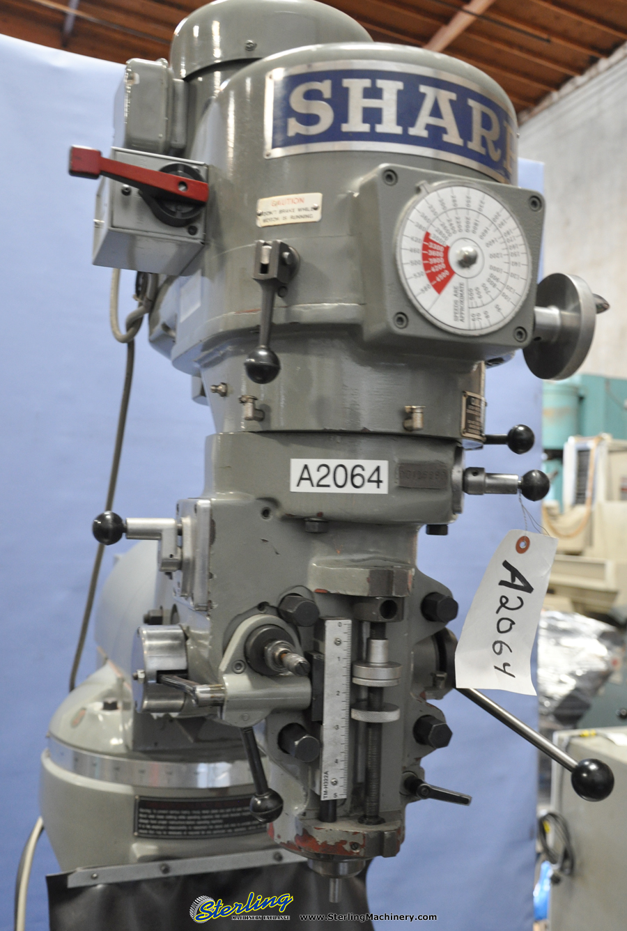 Used Sharp Vertical Milling Machine Vertical (Bridgeport Type
