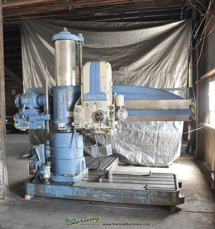 Used Carlton Radial Drill Machine Sterling Machinery