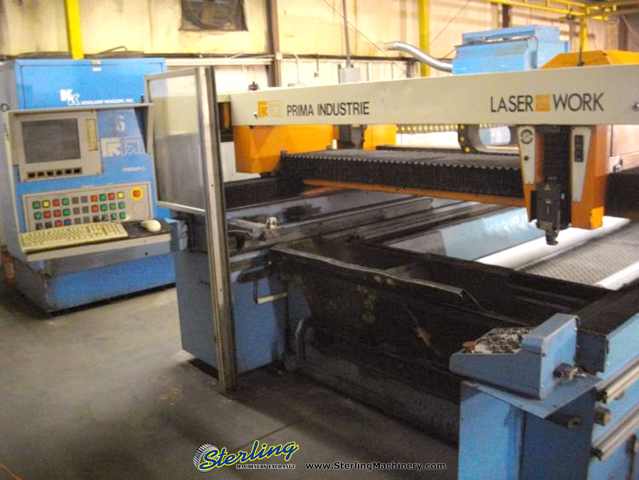 Used-PriMach-Used Prima CNC Laser Cutting Machine W/ Shuttle Table-LM1530-A2121-02