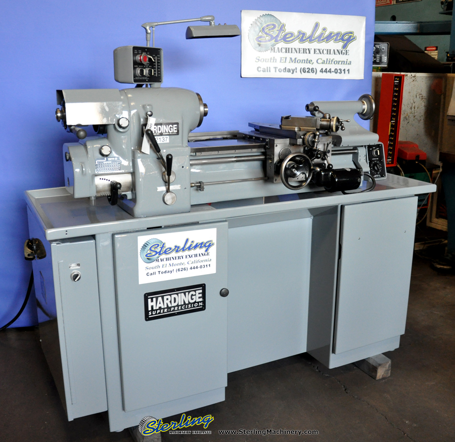 Used Hardinge Tool Room Precision Lathe Precision Lathes Sterling