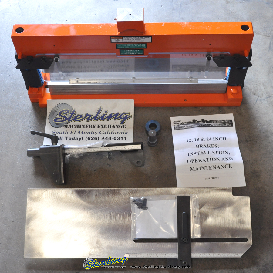 Brand New Scotchman 24" Brake Attachment W/ Brake Length Gauge & Scale