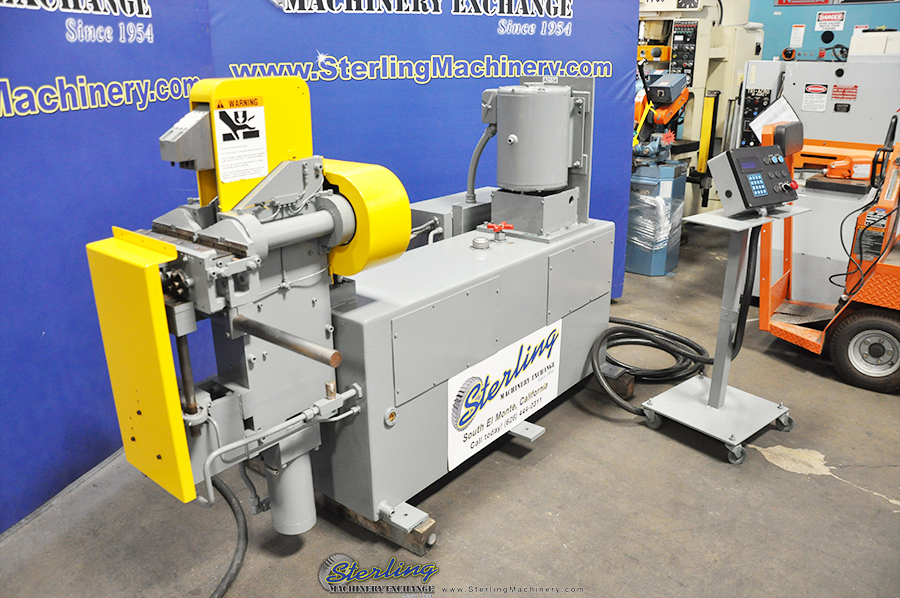 For Sale 11/4'' Used Pines Vertical Tube Bender With NEW UPGRADED